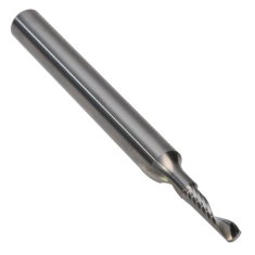 923-018 ||  3 Diameter Single Flute Upcut 'O' Flute Xtreme - Crescent End - Uncoated