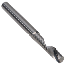 923-024 ||  6 Diameter Single Flute Upcut 'O' Flute Xtreme - Crescent End - Uncoated