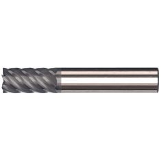 511-002 ||  5mm Diameter, Uncoated F45 6FL Square Endmills