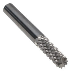 FGRM6-0B ||  6mm Diameter,  Fiberglass Router - Bur End