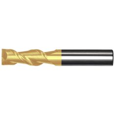 528-002 ||  6mm Diameter, Uncoated 45 Degree Helix Square Hypermills