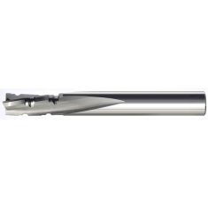 817-106 ||  1/2 Diameter Three Flute Downcut Phenolic - Endmill End - Uncoated