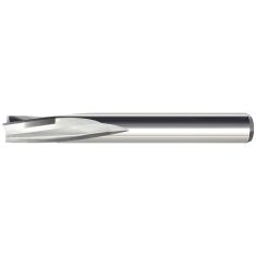 814-116 ||  3/4 Diameter Three Flute Downcut Slow Spiral - Endmill End - Uncoated