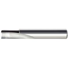 900-112 ||  12 Diameter Single 'O' Flute Straight Cut - Crescent End - Uncoated