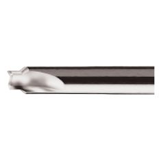 811-104 ||  3/8 Diameter Two Flute Straight Rout and Chamfer - Endmill End - Uncoated