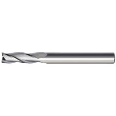 813-010 ||  1/2 Diameter Three Flute Upcut Spiral - Endmill End - Uncoated