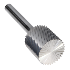 SB-1CB ||  1/4 Diameter, Chipbreaker SB - Cylindrical with Endcut Burs