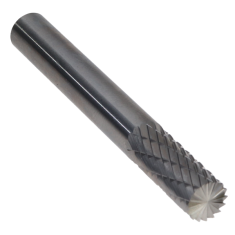 SB-1DM ||  1/4 Diameter, Diamondcut SB - Cylindrical with Endcut Burs