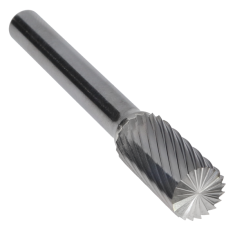 SB-3SC ||  3/8 Diameter, Singlecut SB - Cylindrical with Endcut Burs