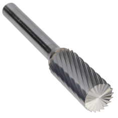 SB-4SC ||  7/16 Diameter, Singlecut SB - Cylindrical with Endcut Burs
