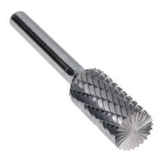 SB-5DM ||  1/2 Diameter, Diamondcut SB - Cylindrical with Endcut Burs