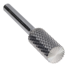 SB-5FM ||  1/2 Diameter, Alumacut SB - Cylindrical with Endcut Burs