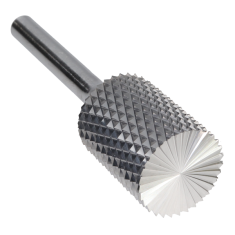 SB-7FM ||  3/4 Diameter, Alumacut SB - Cylindrical with Endcut Burs