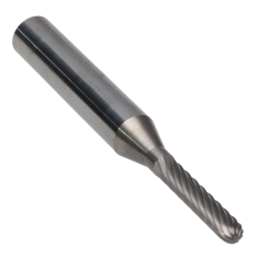 SC-12SC ||  1/8 Diameter, Singlecut SC - Radius Cylindrical Burs