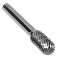 SC-3SC ||  3/8 Diameter, Singlecut SC - Radius Cylindrical Burs