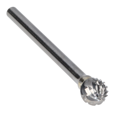 SD-51DC ||  1/4 Diameter, Doublecut SD- Ball Shape Burs