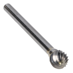 SD-5CB ||  1/2 Diameter, Chipbreaker SD- Ball Shape Burs