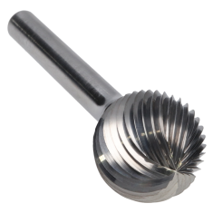 SD-7SC ||  3/4 Diameter, Singlecut SD- Ball Shape Burs
