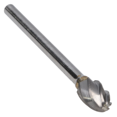 SE-51FM ||  1/4 Diameter, Alumacut SE- Oval Shape Burs