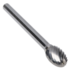 SE-5DC ||  1/2 Diameter, Doublecut SE- Oval Shape Burs