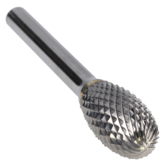 SE-5FM ||  1/2 Diameter, Alumacut SE- Oval Shape Burs