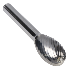 SE-5SC ||  1/2 Diameter, Singlecut SE- Oval Shape Burs