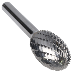 SE-6DM ||  5/8 Diameter, Diamondcut SE- Oval Shape Burs