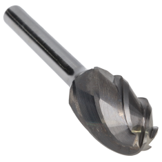 SE-6FM ||  5/8 Diameter, Alumacut SE- Oval Shape Burs