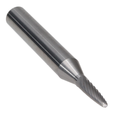 SF-12SC ||  1/8 Diameter, Singlecut SF - Radius Tree Shape Burs