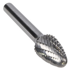 SF-13DC ||  1/2 Diameter, Doublecut SF - Radius Tree Shape Burs