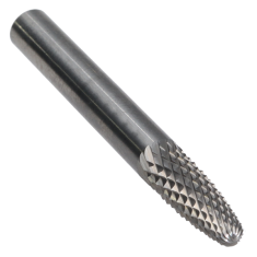 SF-1FM ||  1/4 Diameter, Alumacut SF - Radius Tree Shape Burs