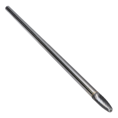 SF-1L6SC ||  1/4 Diameter, Singlecut SF - Radius Tree Shape Burs