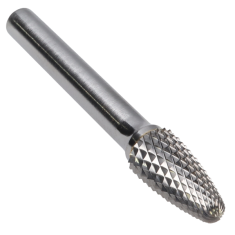 SF-3FM ||  3/8 Diameter, Alumacut SF - Radius Tree Shape Burs
