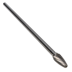 SF-3L6DC ||  3/8 Diameter, Doublecut SF - Radius Tree Shape Burs
