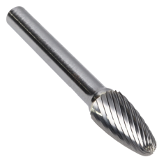 SF-3SC ||  3/8 Diameter, Singlecut SF - Radius Tree Shape Burs