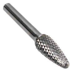 SF-4MMDM ||  11mm Diameter, Diamondcut SF - Radius Tree Shape Burs