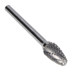 SF-51DC ||  1/4 Diameter, Doublecut SF - Radius Tree Shape Burs