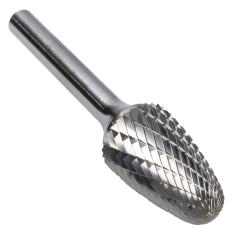 SF-6FM ||  5/8 Diameter, Alumacut SF - Radius Tree Shape Burs