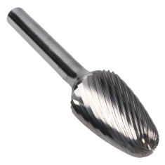 SF-6SC ||  5/8 Diameter, Singlecut SF - Radius Tree Shape Burs