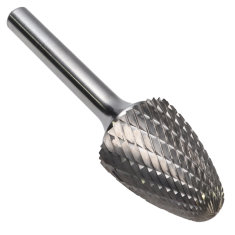 SF-7MMDC ||  19mm Diameter, Doublecut SF - Radius Tree Shape Burs