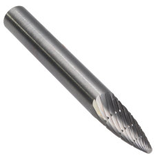 SG-1DC ||  1/4 Diameter, Doublecut SG - Pointed Tree Shape Burs
