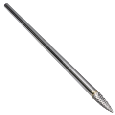 SG-1L6FM ||  1/4 Diameter, Alumacut SG - Pointed Tree Shape Burs