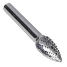 SG-3DM ||  3/8 Diameter, Diamondcut SG - Pointed Tree Shape Burs
