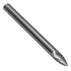 SG-41DC ||  1/8 Diameter, Doublecut SG - Pointed Tree Shape Burs