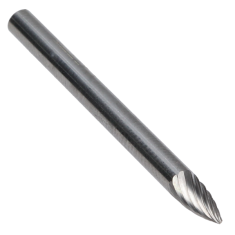 SG-41SC ||  1/8 Diameter, Singlecut SG - Pointed Tree Shape Burs