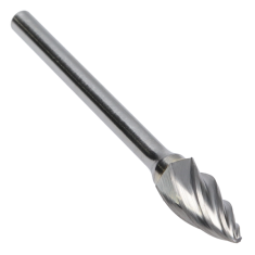 SG-51FM ||  1/4 Diameter, Alumacut SG - Pointed Tree Shape Burs