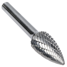 SG-5DM ||  1/2 Diameter, Diamondcut SG - Pointed Tree Shape Burs