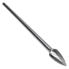 SG-5L6DM ||  1/2 Diameter, Diamondcut SG - Pointed Tree Shape Burs
