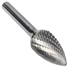 SG-6DM ||  5/8 Diameter, Diamondcut SG - Pointed Tree Shape Burs