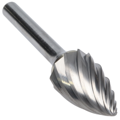 SG-6MMFM ||  16mm Diameter, Alumacut SG - Pointed Tree Shape Burs